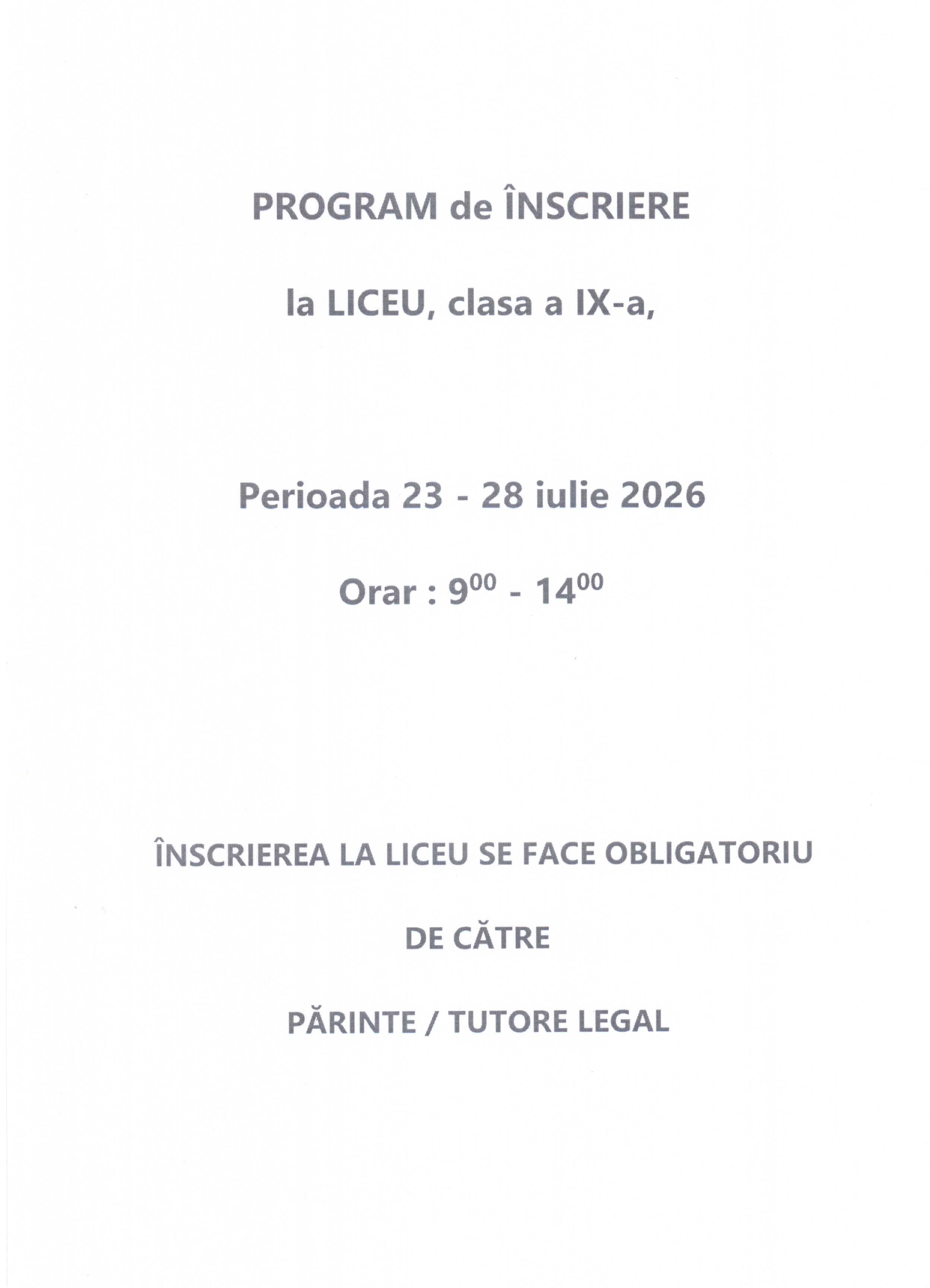 Program
